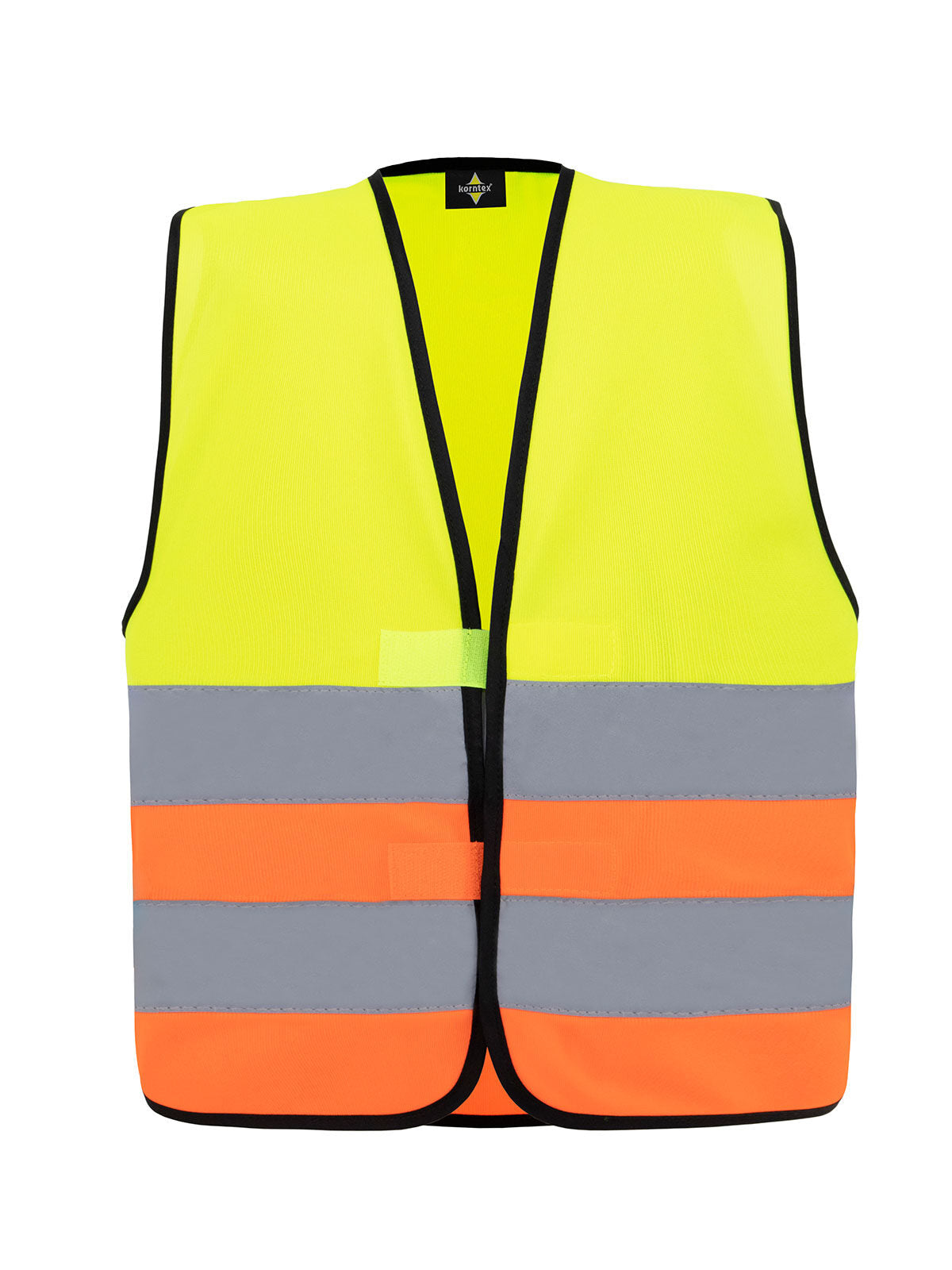 Korntex Safety Vest for Kids with Zipper "Aalborg" Korntex Yellow/Orange