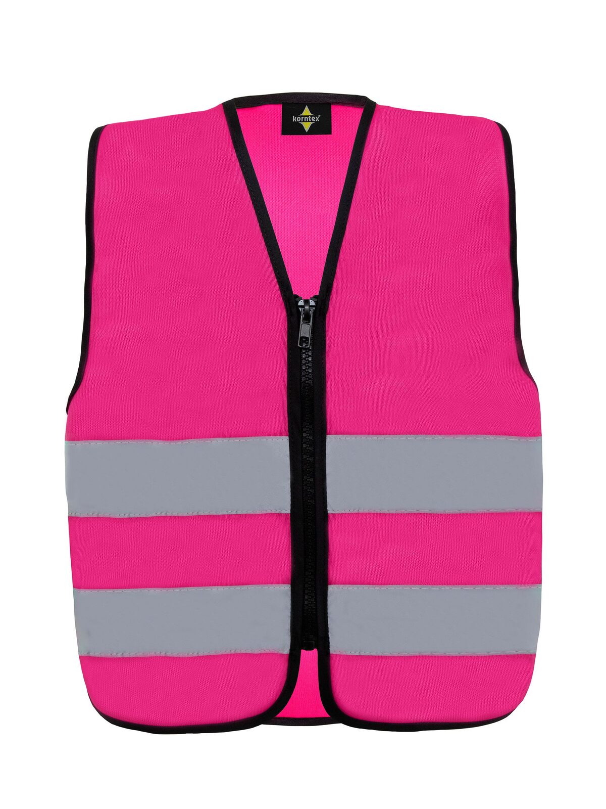 Korntex Safety Vest for Kids with Zipper "Aalborg" Korntex Magenta