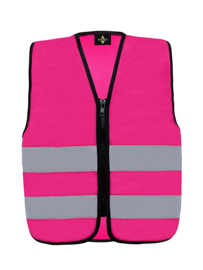 Korntex Safety Vest for Kids with Zipper "Aalborg" Korntex Magenta