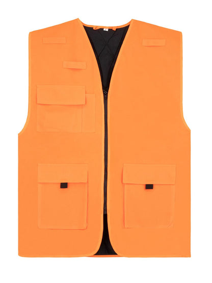 Padded Multifunctional Work Vest "Kiel" Korntex Orange