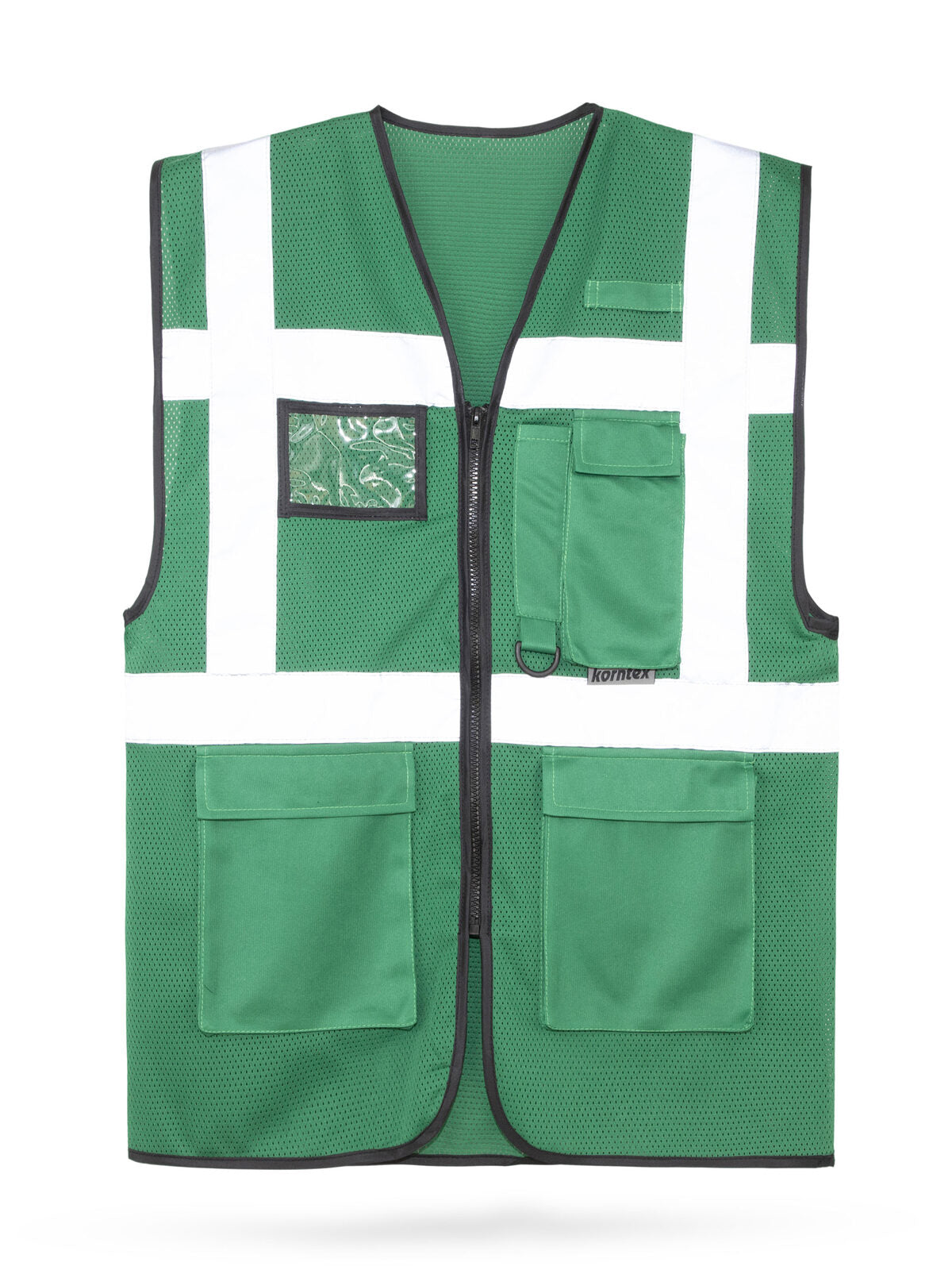 Mesh Multifunctional Safety Vest „Larisa“ Korntex Forest Green