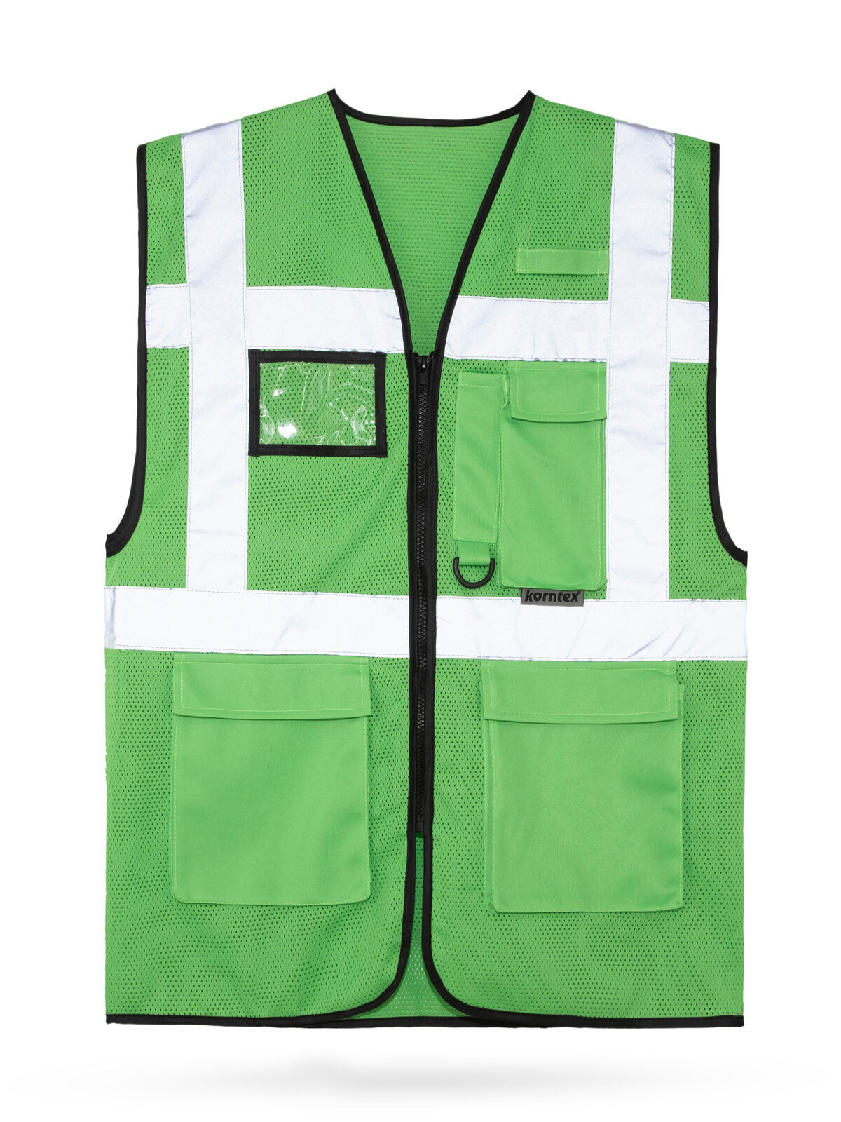 Mesh Multifunctional Safety Vest „Larisa“ Korntex Green