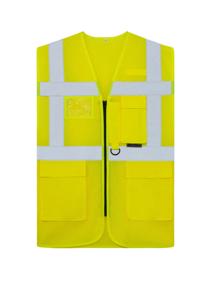 Mesh Multifunctional Safety Vest „Larisa“ Korntex Yellow