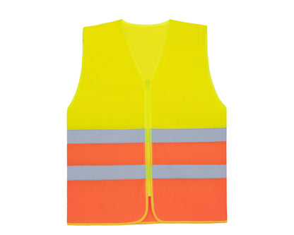 Comfort Mesh Safety Vest "Rhodes" Korntex Hi-Vis Yellow/Hi-Vis Orange