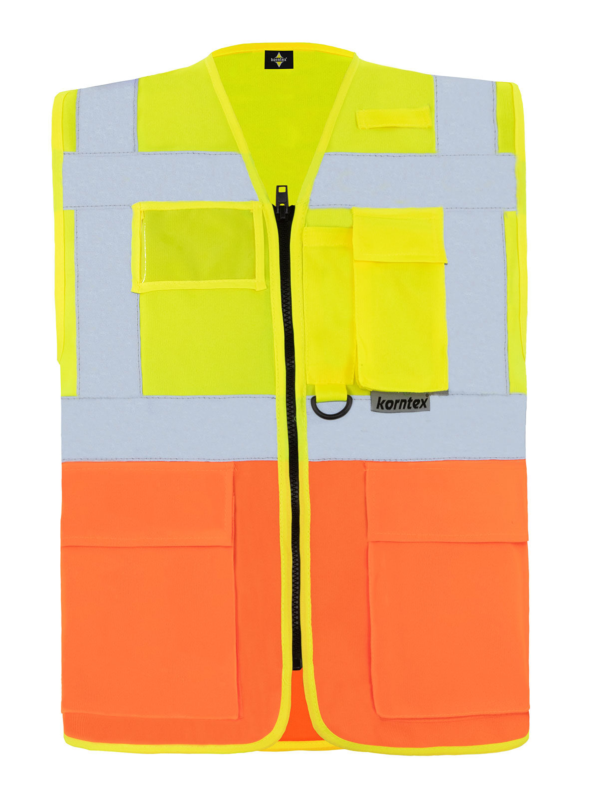 Multi Functional Vest 'Berlin' Korntex Yellow/Orange
