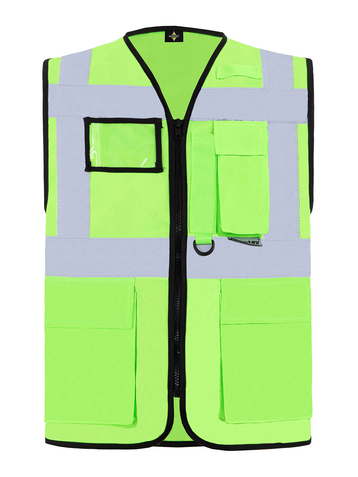 Multi Functional Vest 'Berlin' Korntex Lime Green