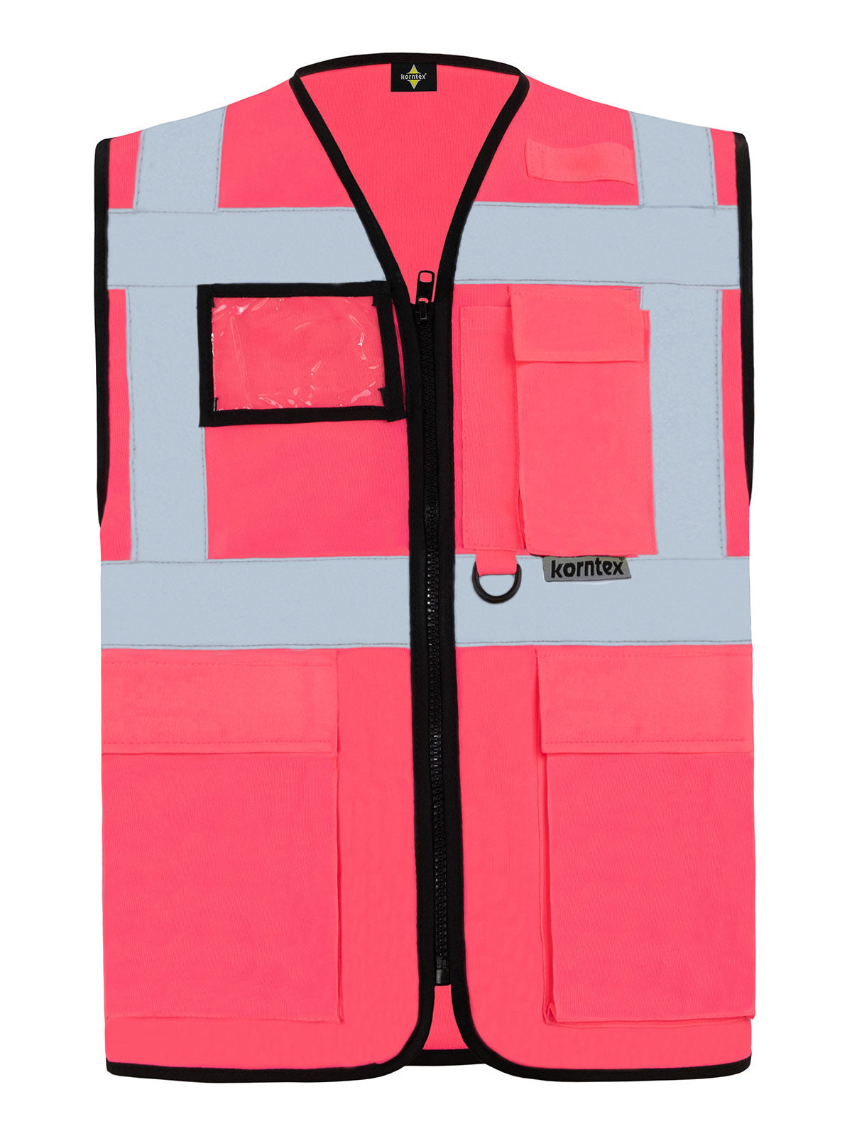Multi Functional Vest 'Berlin' Korntex Neon Pink