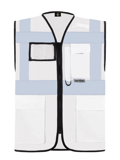 Multi Functional Vest 'Berlin' Korntex White