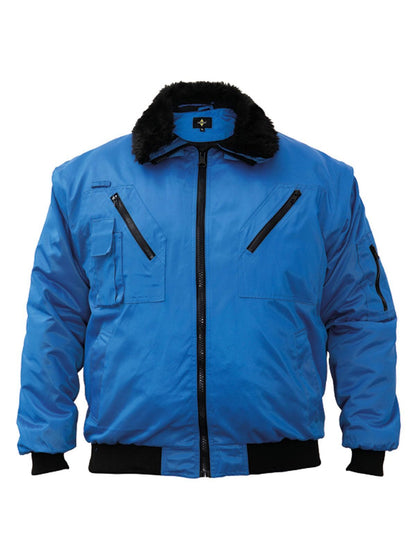 Hi-Vis Pilot Jacket 'Oslo' Korntex Blue