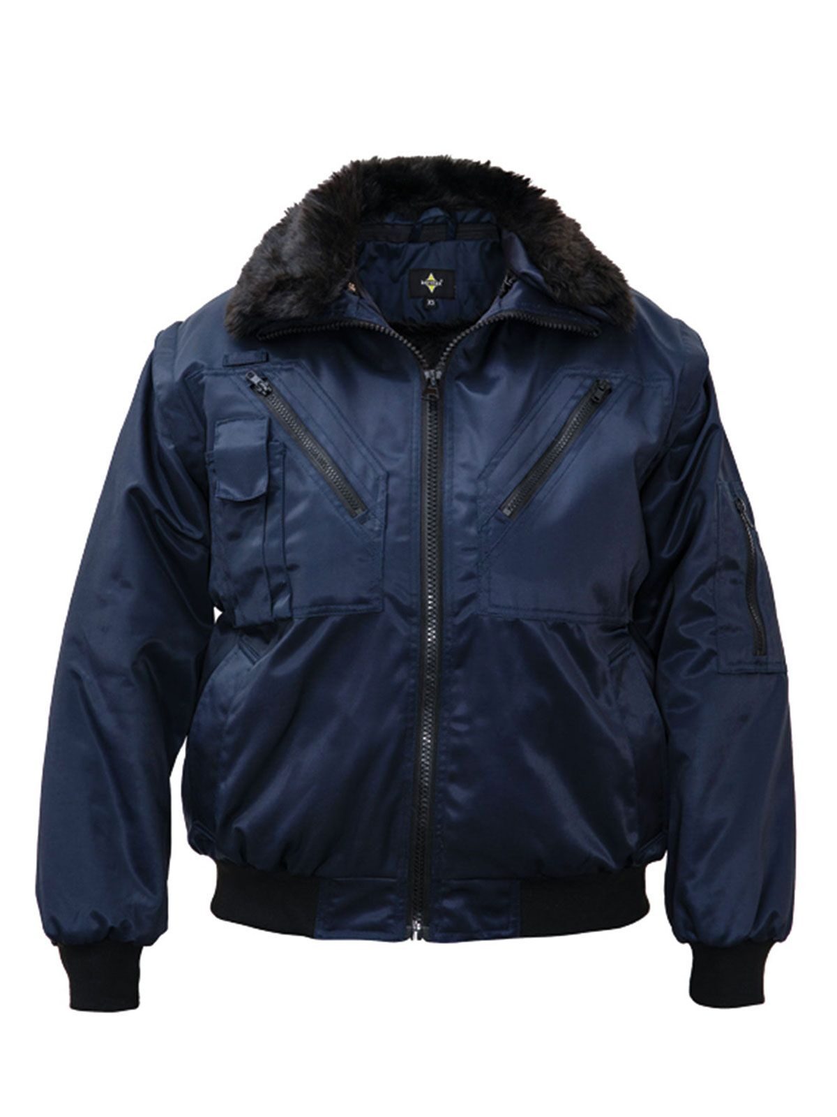 Hi-Vis Pilot Jacket 'Oslo' Korntex Navy