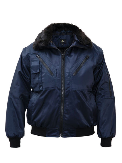 Hi-Vis Pilot Jacket 'Oslo' Korntex Navy