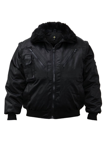 Hi-Vis Pilot Jacket 'Oslo' Korntex Black