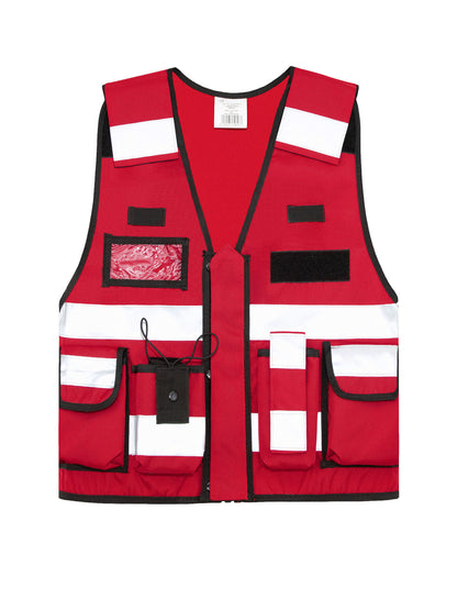 Tactical Safety Vest Korntex Red