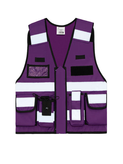 Tactical Safety Vest Korntex Violet