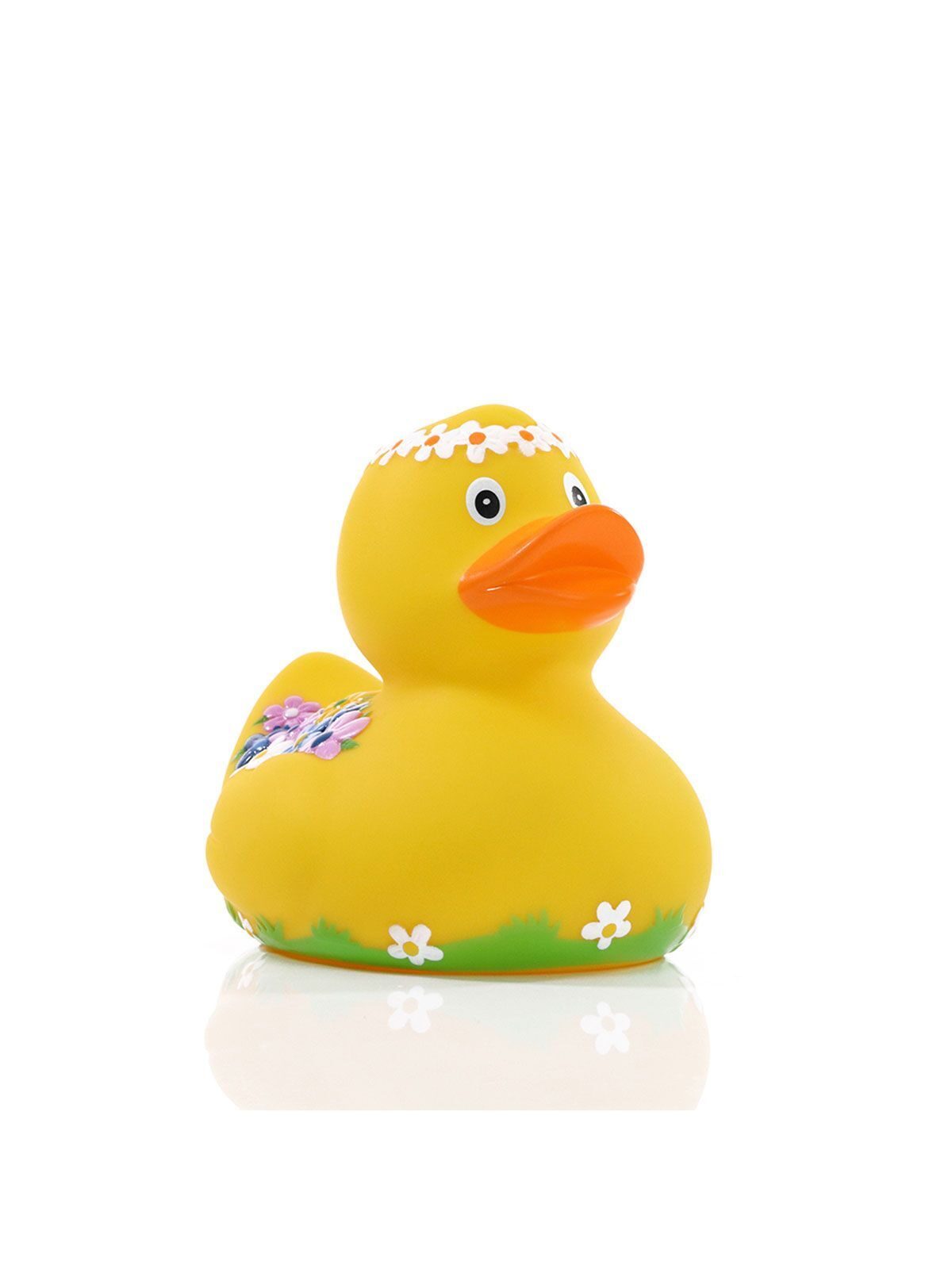 Squeaky duck, flower design MBW Multicoloured