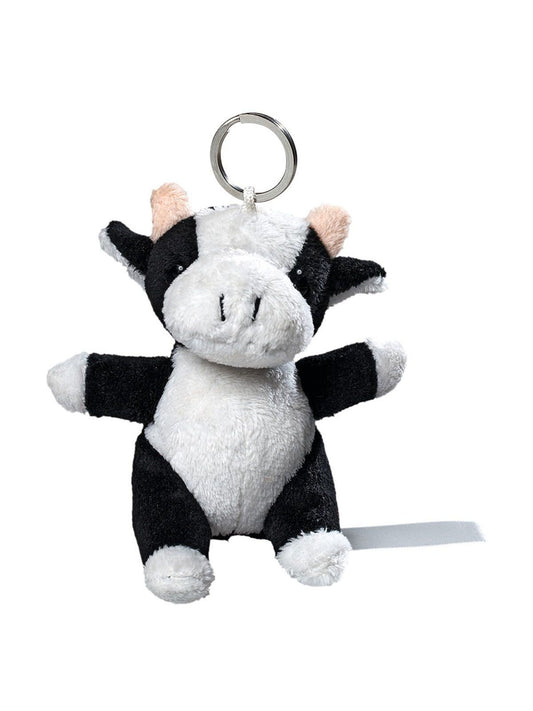 plush cow with keychain MBW Black/White