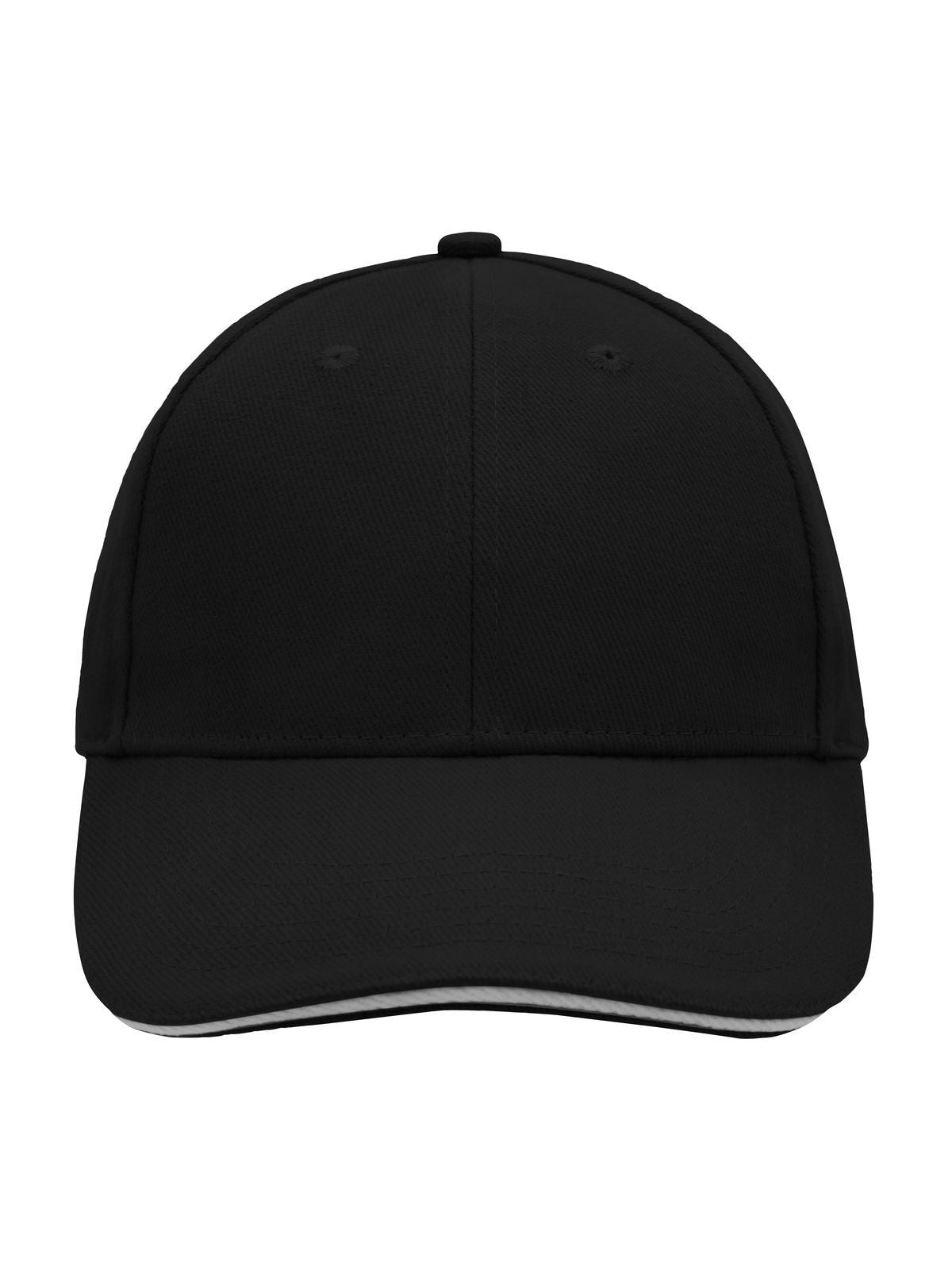 6 Panel Sandwich Cap Daiber Black/Light-Grey