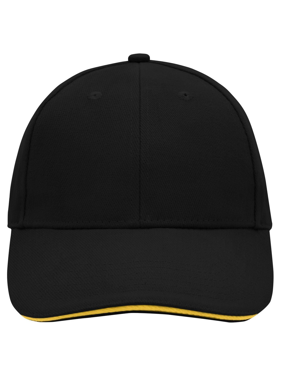 6 Panel Sandwich Cap Daiber Black/Yellow