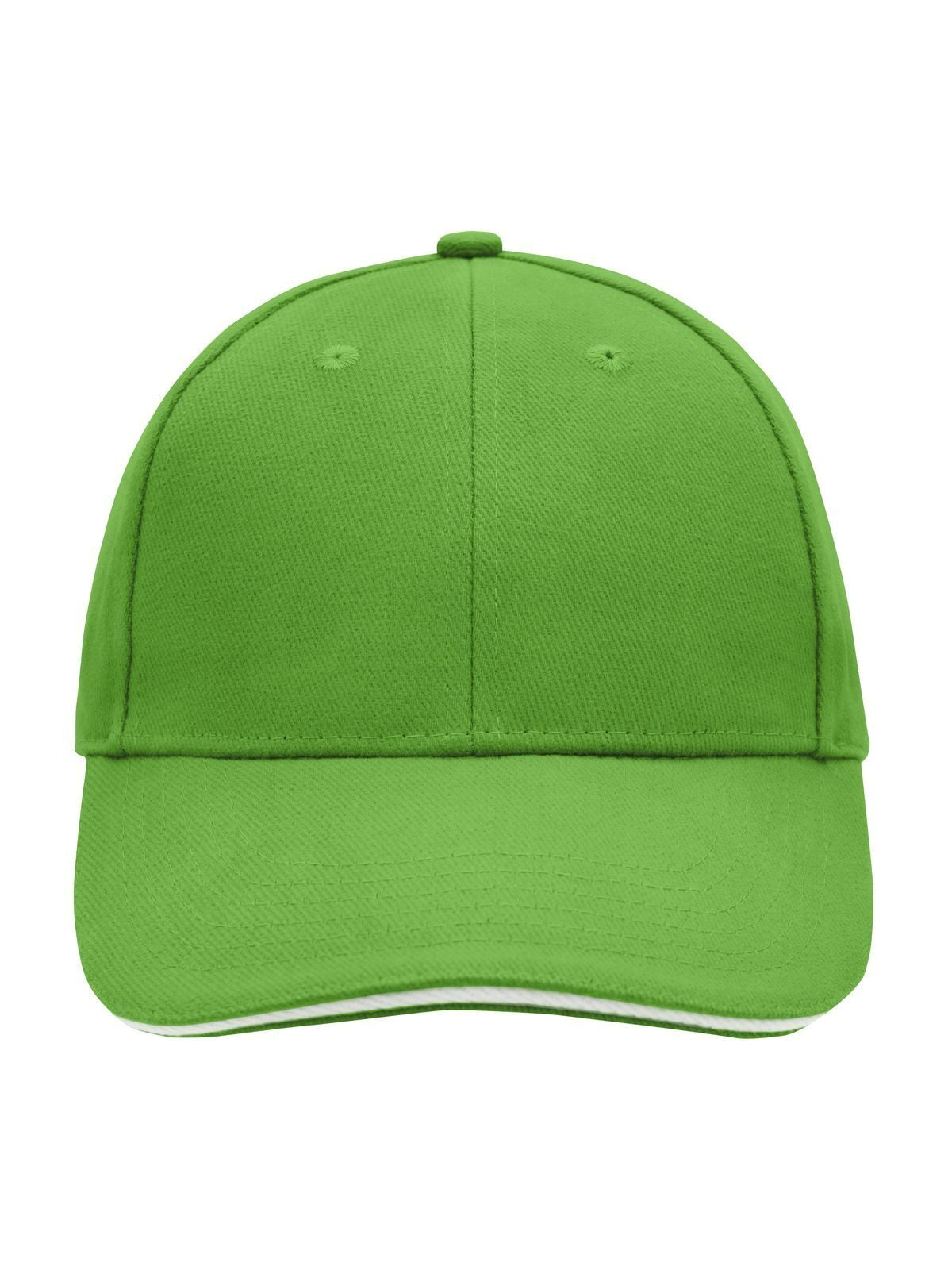 6 Panel Sandwich Cap Daiber Lime-Green/White