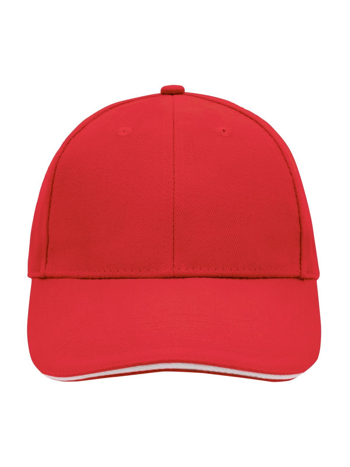 6 Panel Sandwich Cap Daiber Red/White