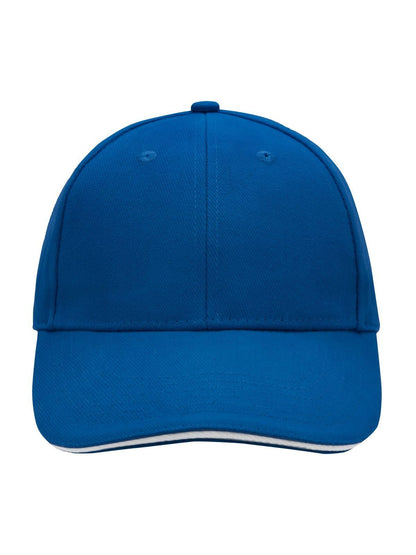 6 Panel Sandwich Cap Daiber Royal/White