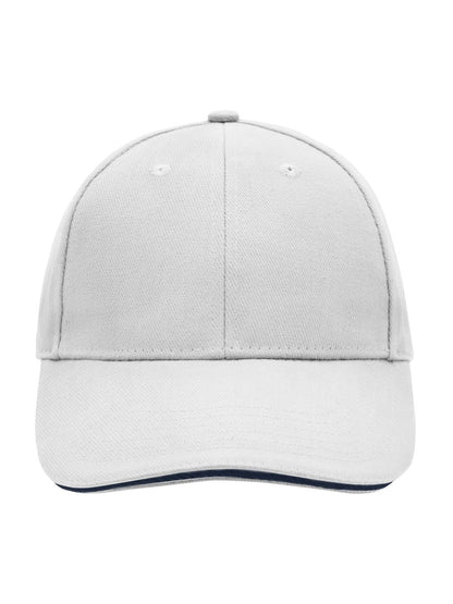 6 Panel Sandwich Cap Daiber White/Navy