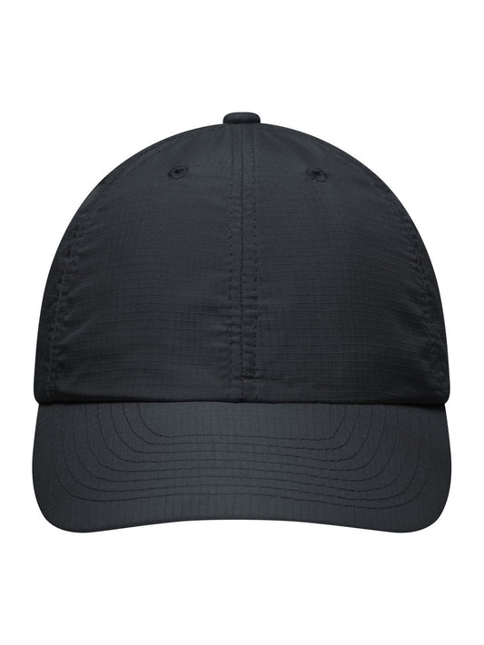 6 Panel Coolmax® Cap Daiber Black