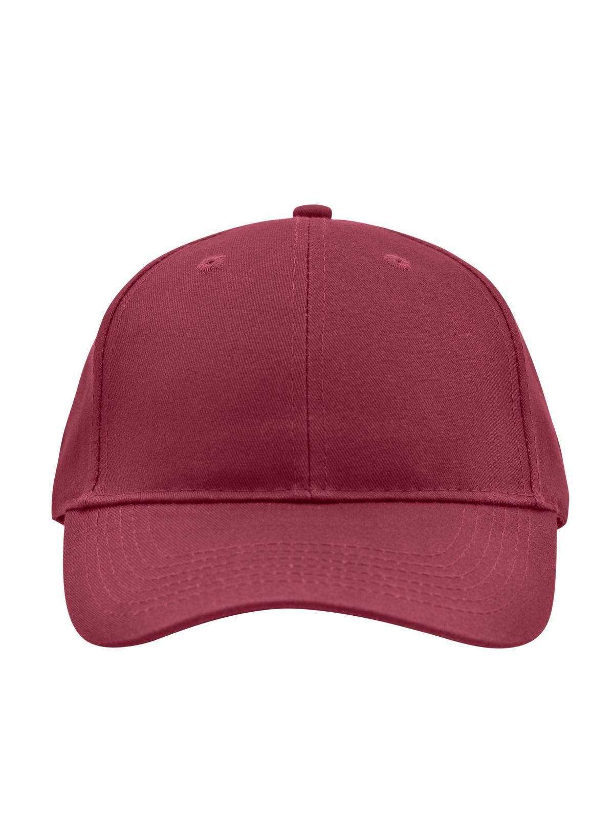 Brushed 6 Panel Cap Daiber Burgundy