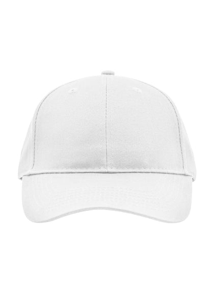 Brushed 6 Panel Cap Daiber White