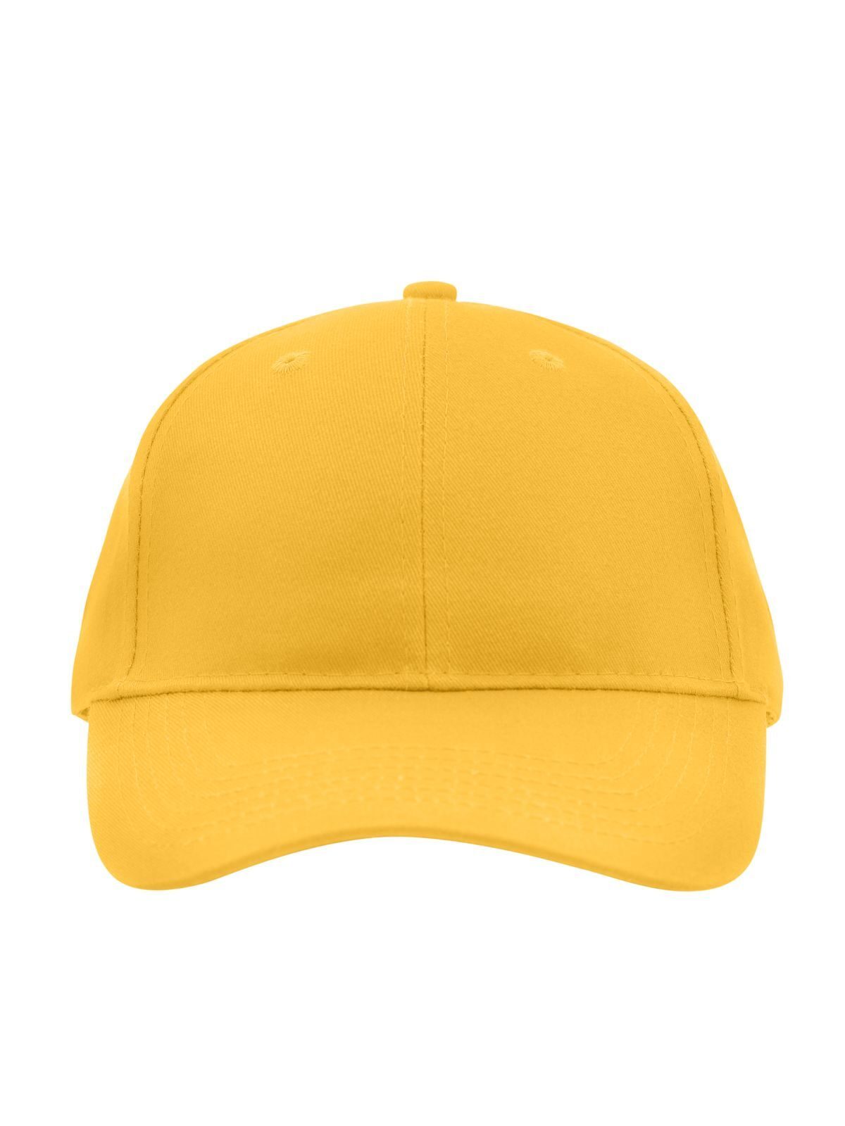 Brushed 6 Panel Cap Daiber Yellow