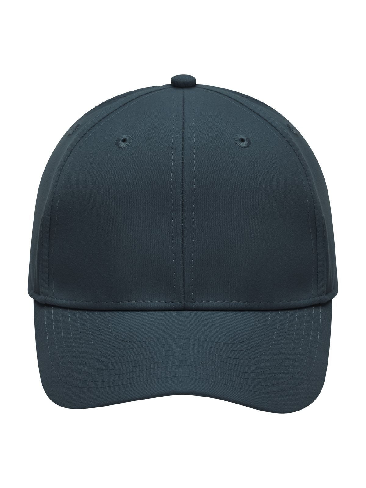 6 Panel Polyester Peach Cap Daiber Iron-Grey