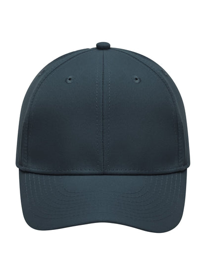 6 Panel Polyester Peach Cap Daiber Iron-Grey
