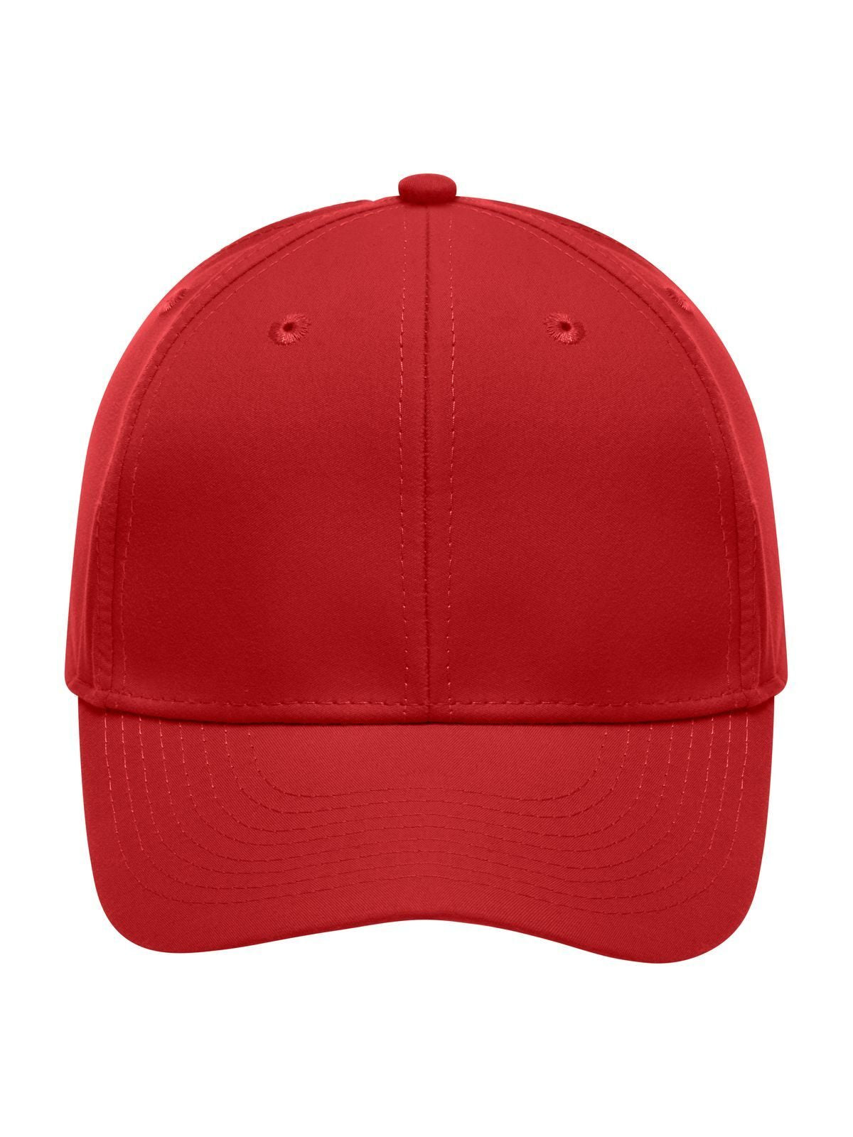 6 Panel Polyester Peach Cap Daiber Red