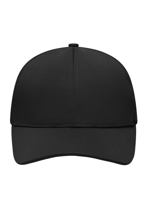 6 Panel Sport Mesh Cap Daiber Black