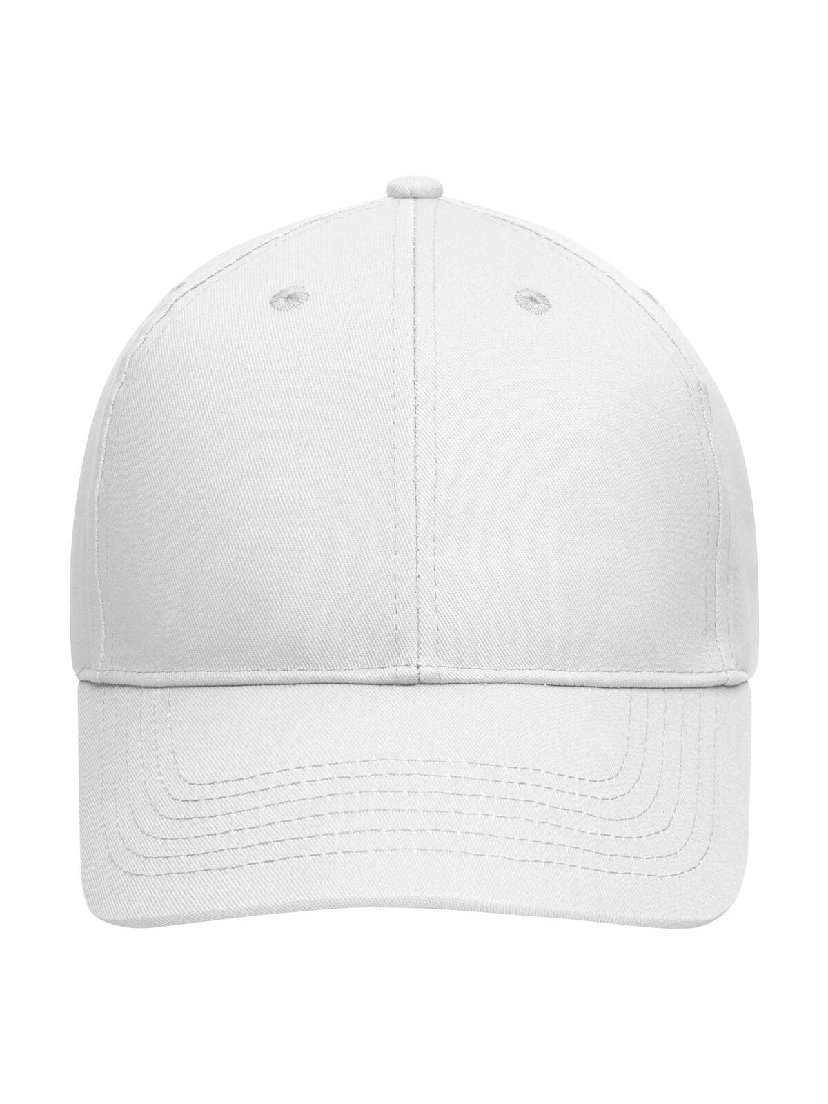 6 Panel Cap Bio Cotton Daiber White