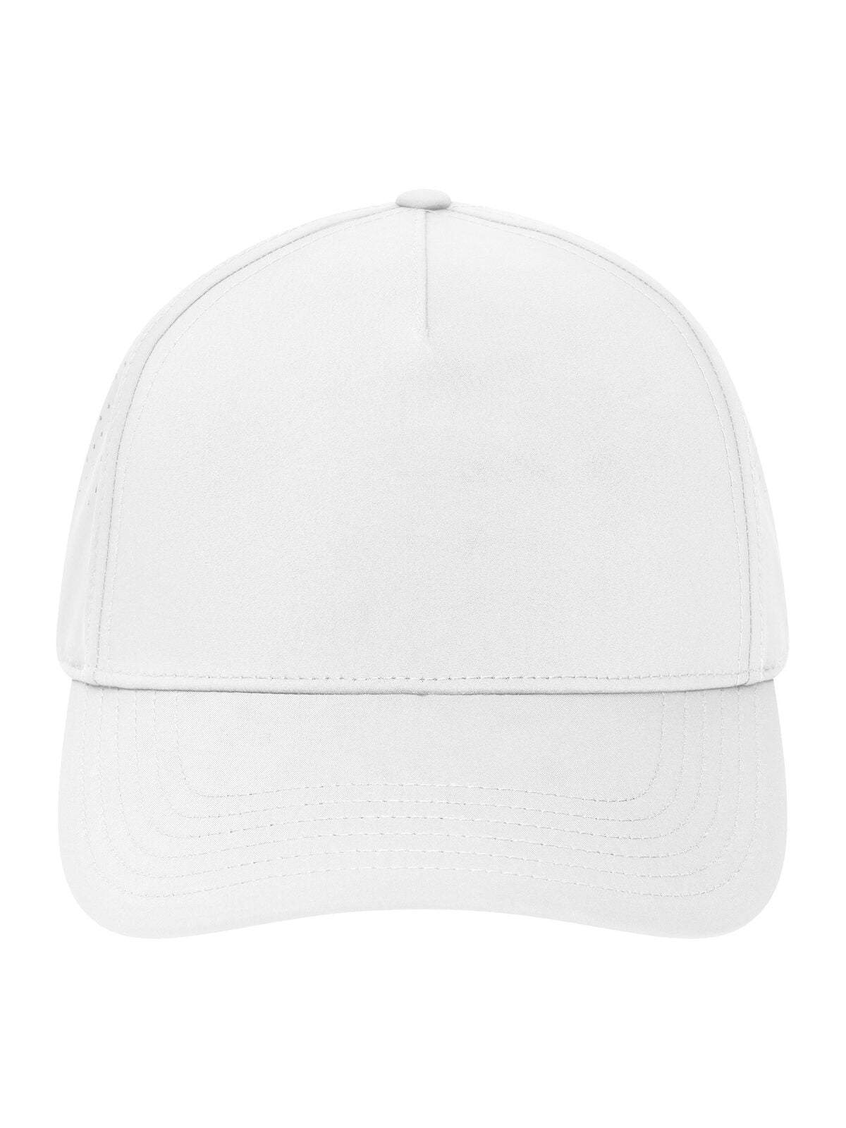 5 Panel Laser-Cut Cap Daiber White