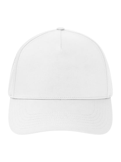 5 Panel Laser-Cut Cap Daiber White