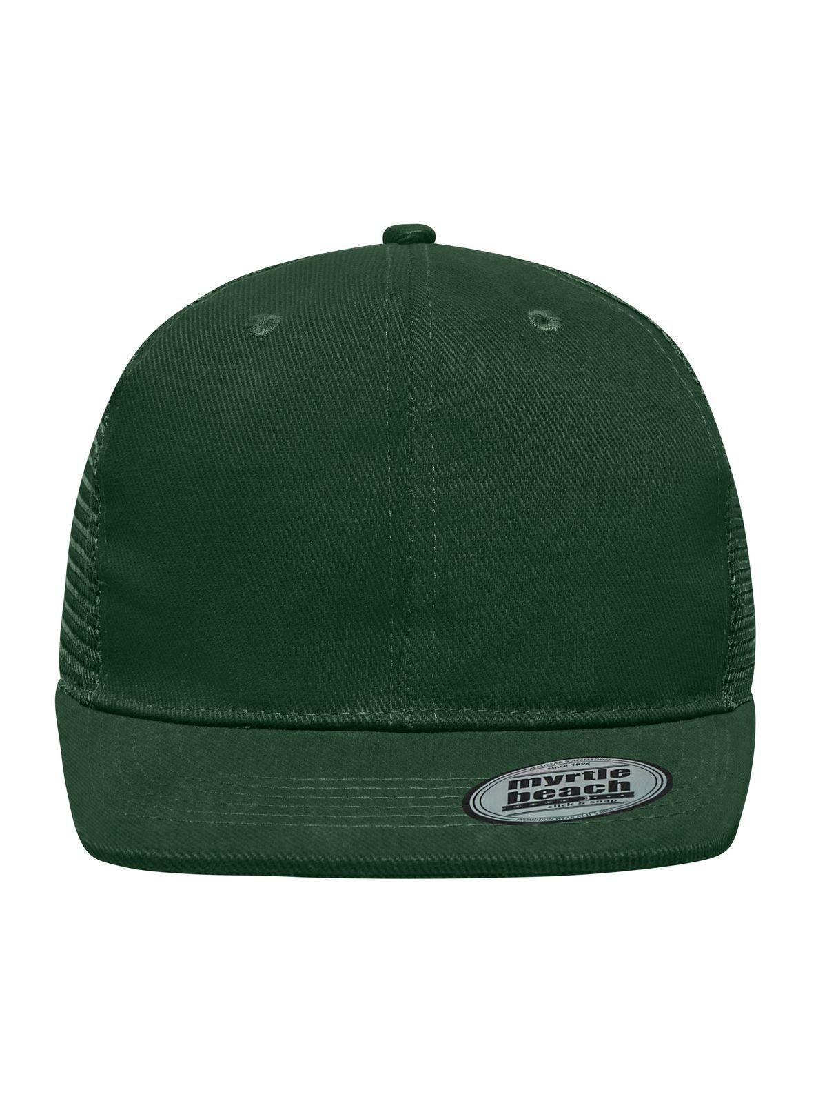6 Panel Flat Peak Cap Daiber Dark-Green