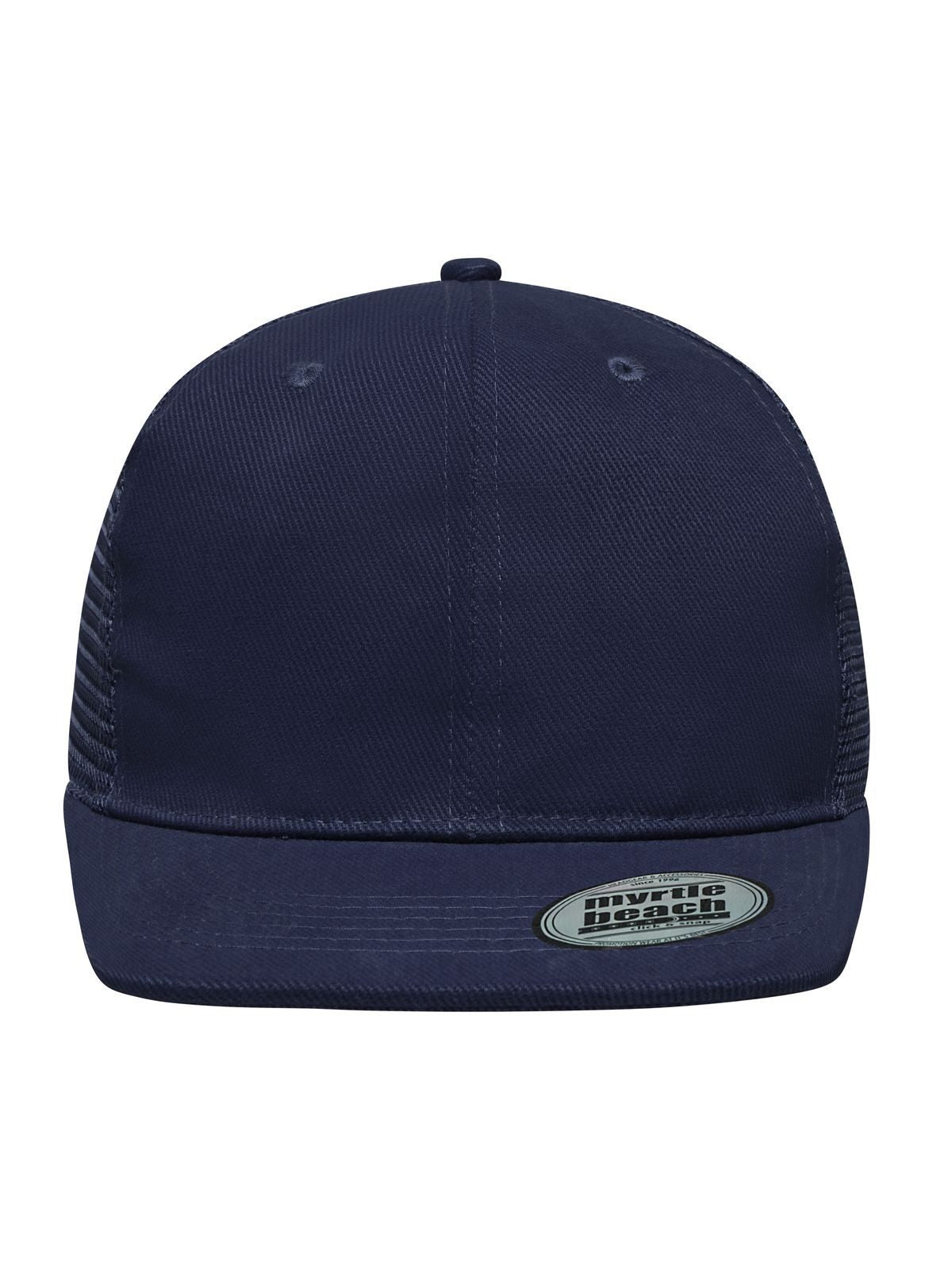 6 Panel Flat Peak Cap Daiber Navy