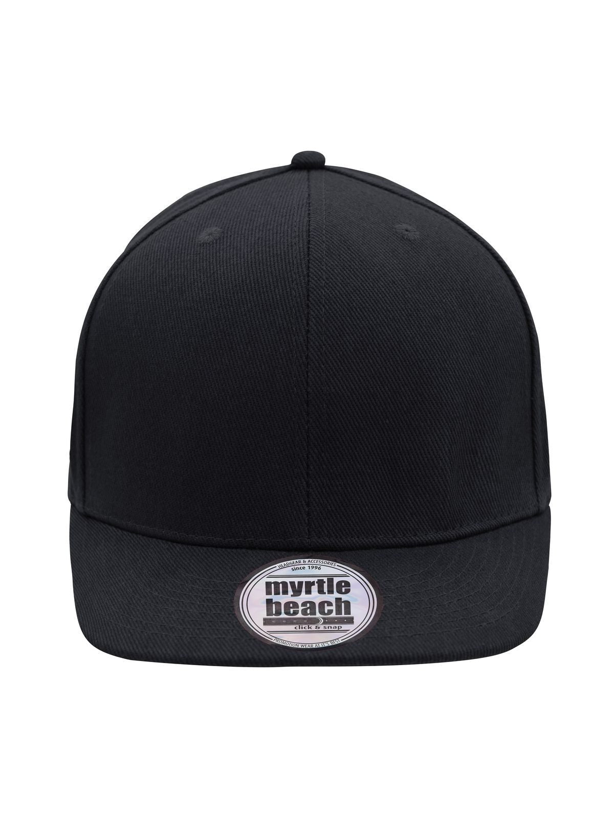 6 Panel Pro Cap Style Daiber Black/Black