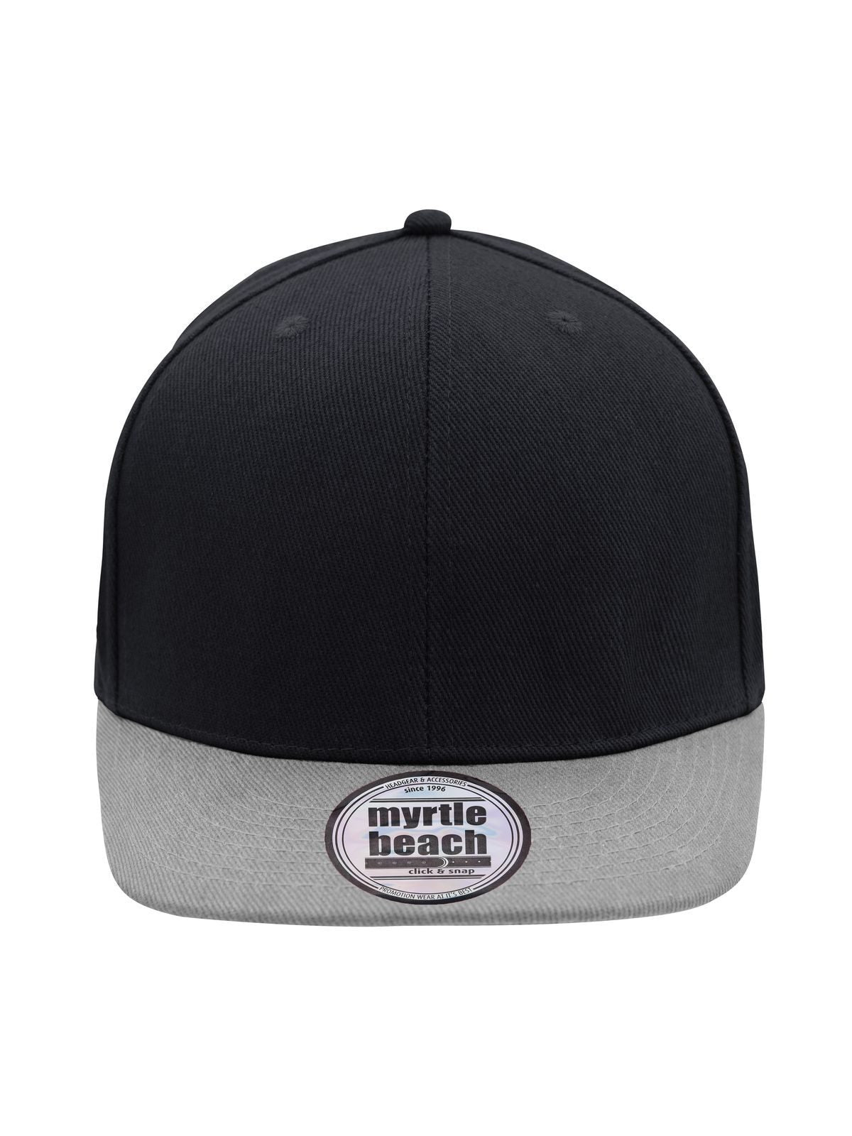 6 Panel Pro Cap Style Daiber Black/Grey