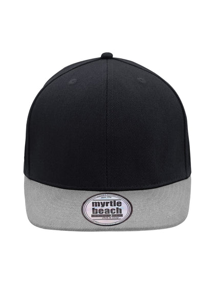 6 Panel Pro Cap Style Daiber Black/Grey