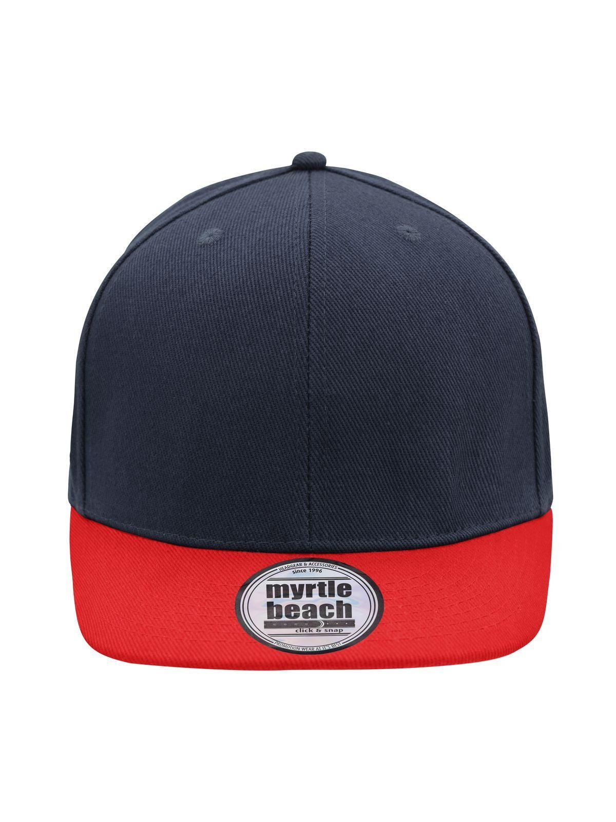 6 Panel Pro Cap Style Daiber Navy/Red