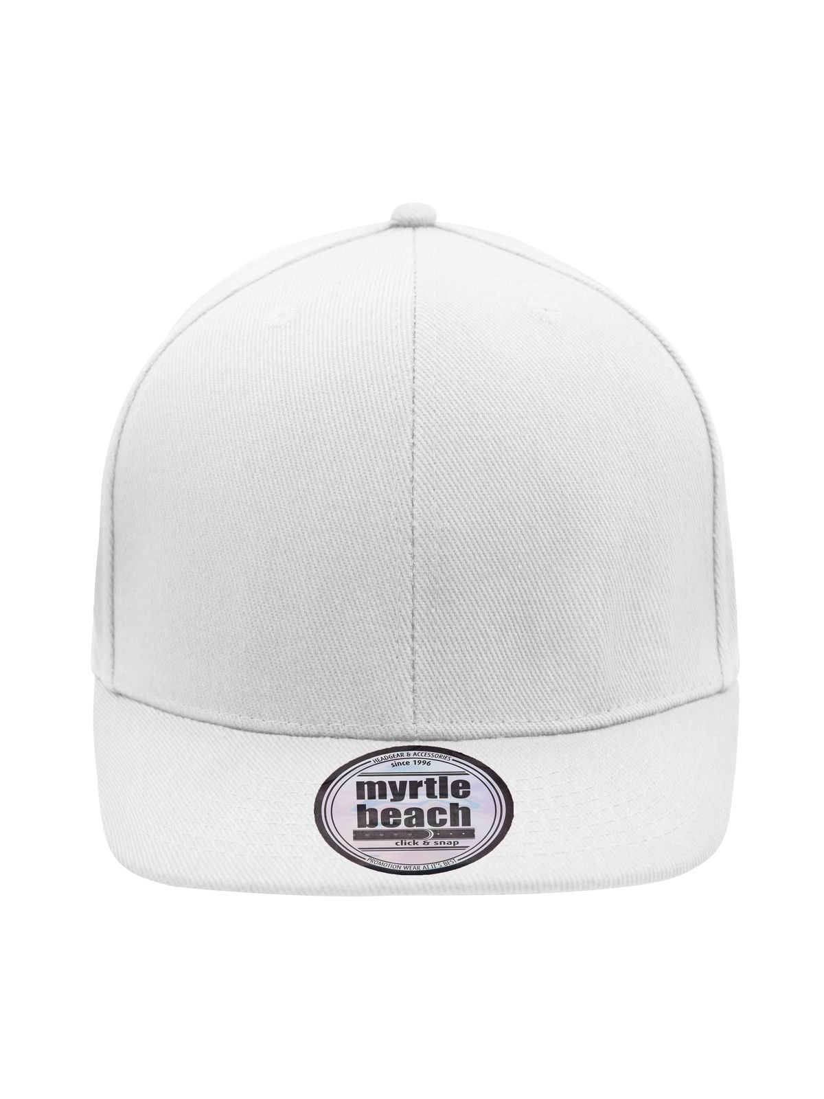 6 Panel Pro Cap Style Daiber White/White