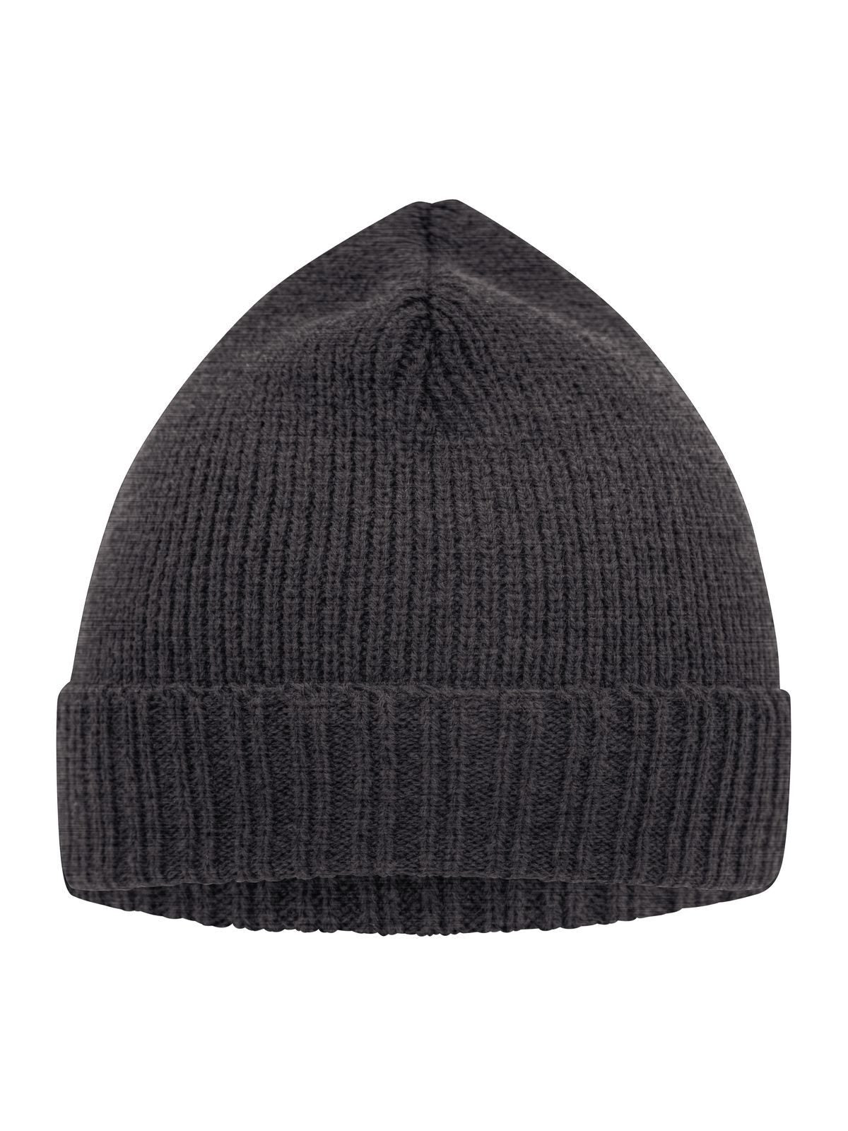 Basic Knitted Beanie Daiber Grey-Melange