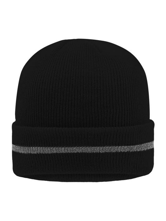 Reflective Beanie Daiber Black/Silver