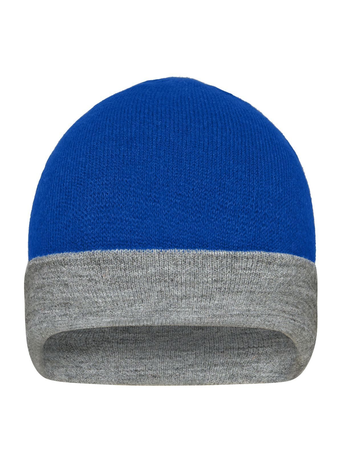 Reversible Beanie Daiber Royal/Grey-Heather
