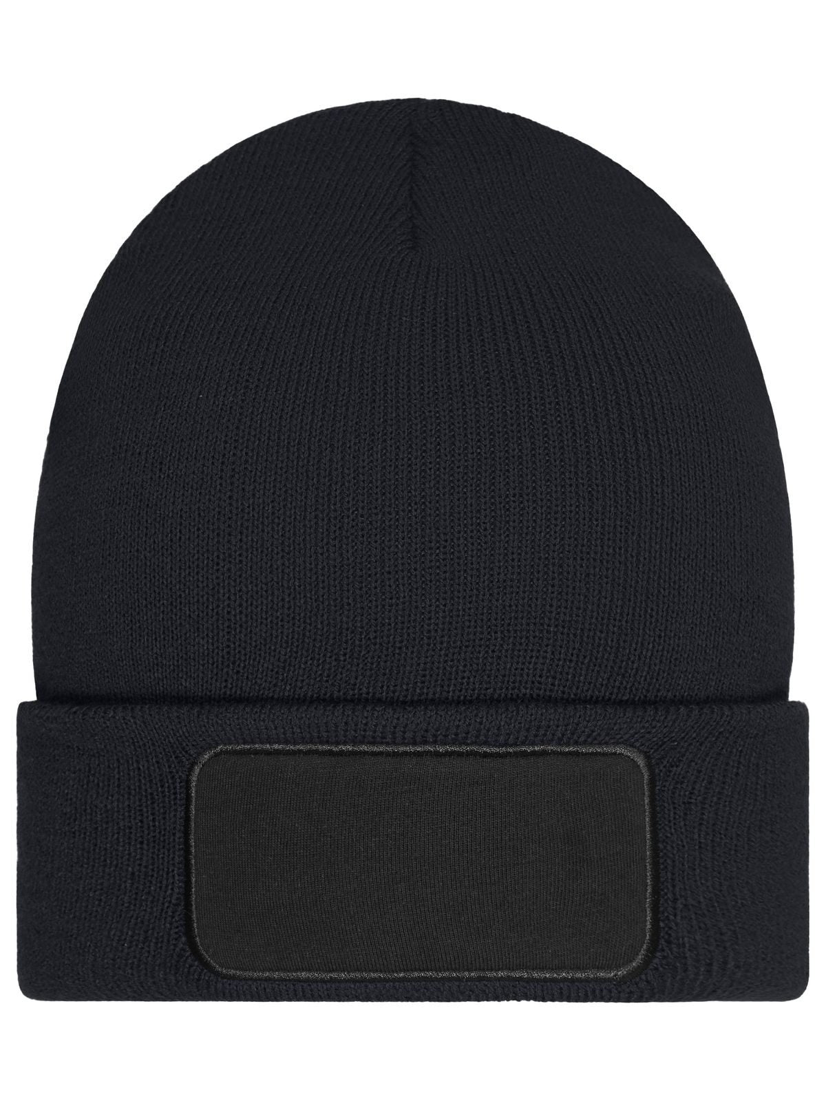 Beanie with Patch - Thinsulate Daiber Black