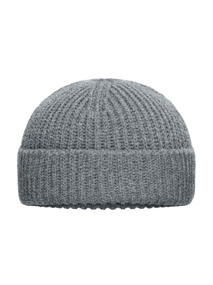 Fisherman Beanie Daiber Grey-Melange