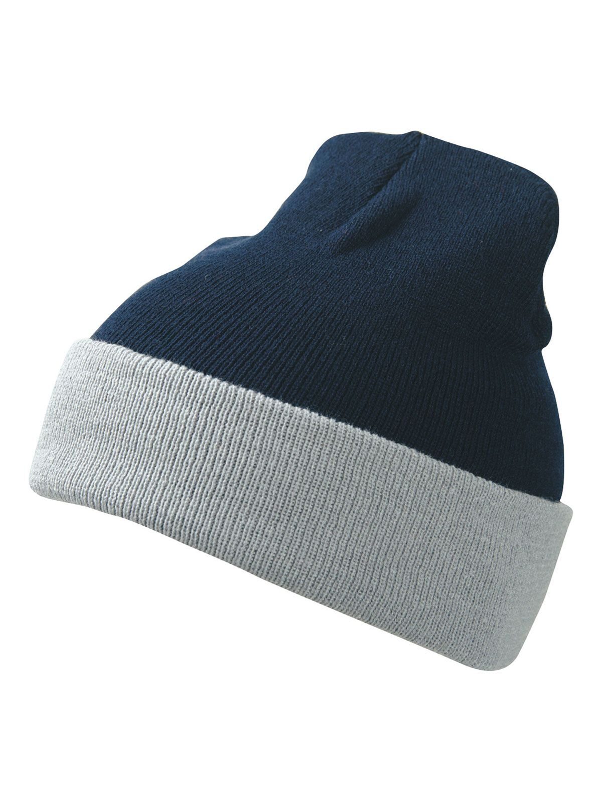 Knitted Cap Daiber Navy/Grey